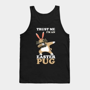 EASTER BUNNY DABBING - EASTER PUG Tank Top